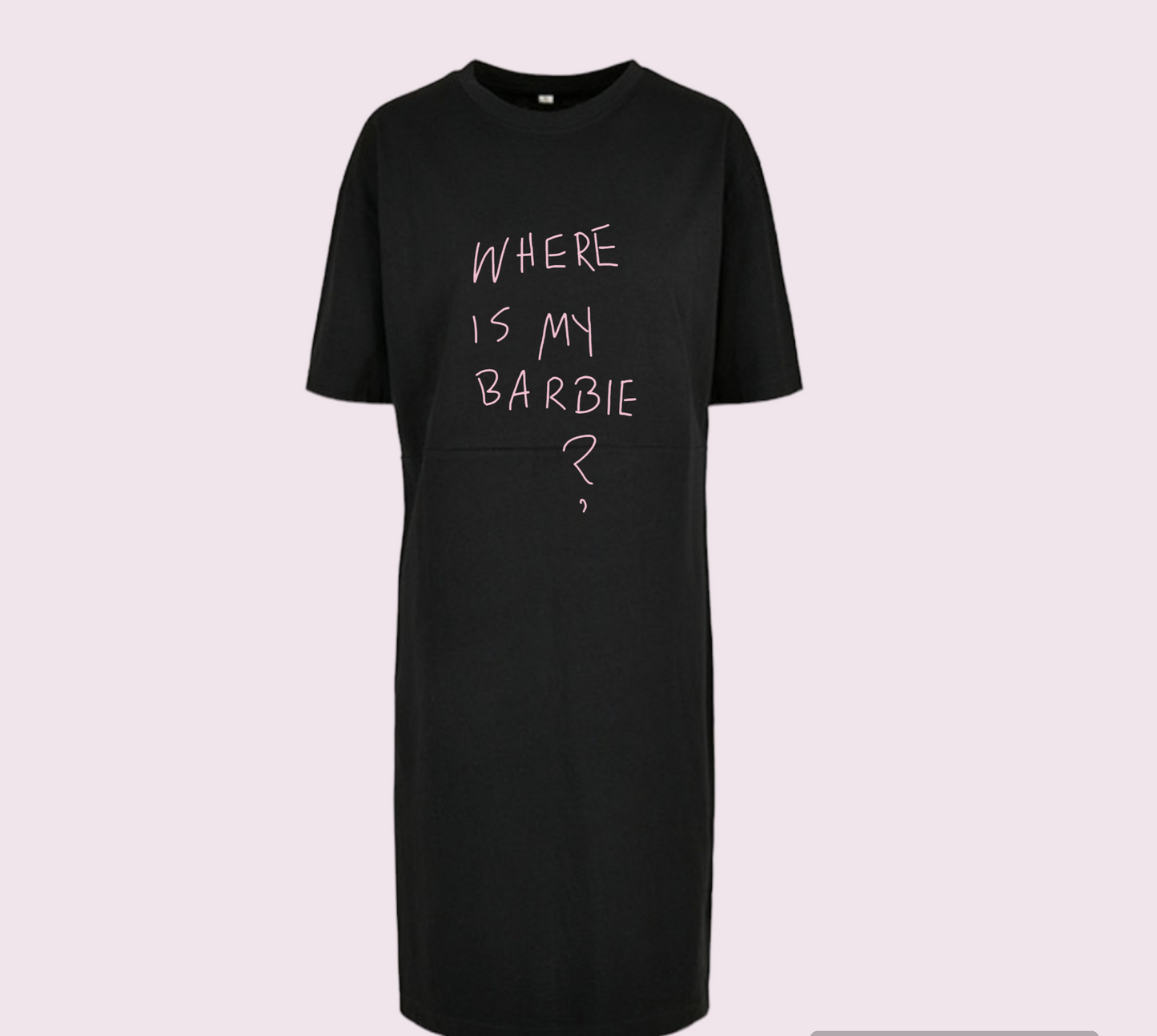 Ina Alber Oversized T-Shirt Dress schwarz